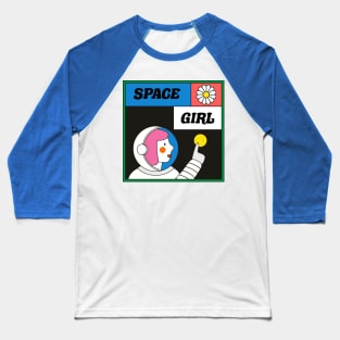 Space Girl Baseball T-Shirt